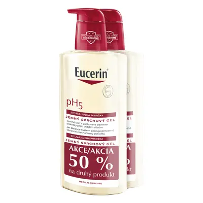 Eucerin pH5 Gel Douche Promobalenie 2 x 400 ml