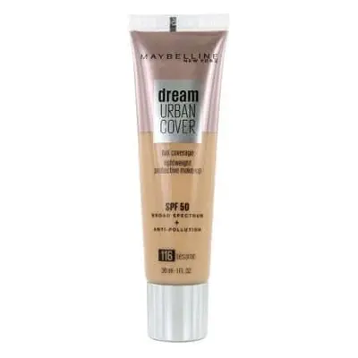 Fond de teint, Maybelline, Dream Urban Cover SPF50, 116 Sesame, 30 ml