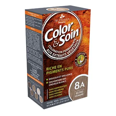 Color & Soin teinture pour cheveux (blond cendré) 8A 135ml