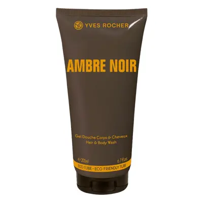 Yves Rocher Ambre Noir Gel douche corps et cheveux 200 ml