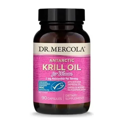 Dr Mercola Huile de Krill pour les femmes 90 gélules