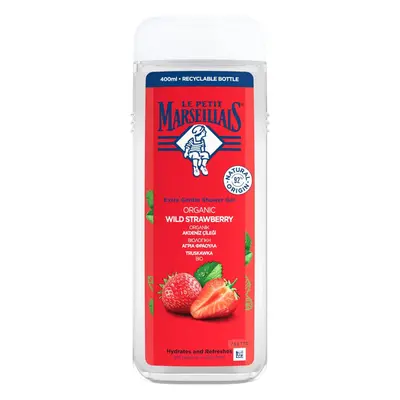 Le Petit Marseillais, gel douche, fraise, 400 ml