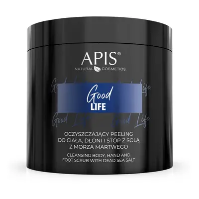 Apis Good Life, gommage purifiant pour le corps, les mains et les pieds, 700 g