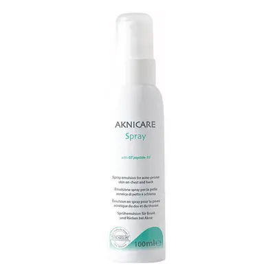 Synchroline Aknicare, émulsion spray pour le dos et le décolleté avec GT-peptide 10, peau acnéiq