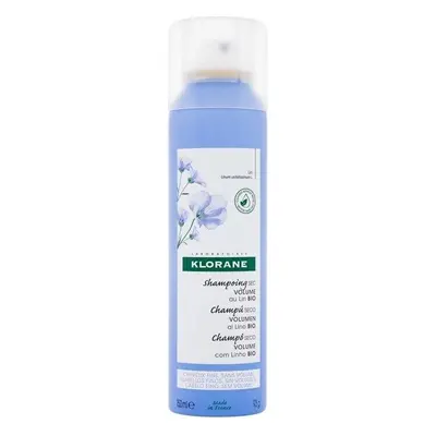 KLORANE Organic Flax Dry Shampoo for Volume 1×150ml, shampooing pour cheveux fins sans volume