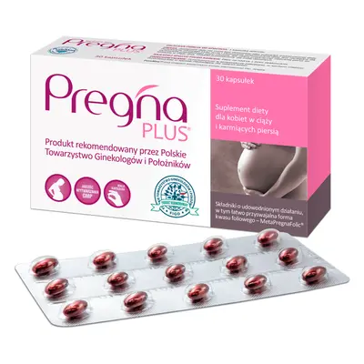 Pregna Plus, pour les femmes enceintes et allaitantes, 30 gélules