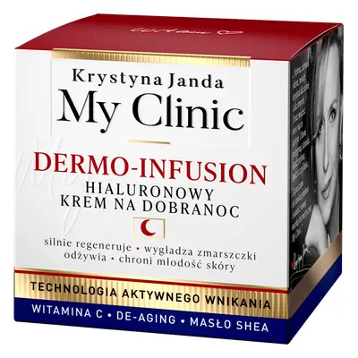 Janda My Clinic Dermo-Infusion, crème de nuit hyaluronique, 50 ml