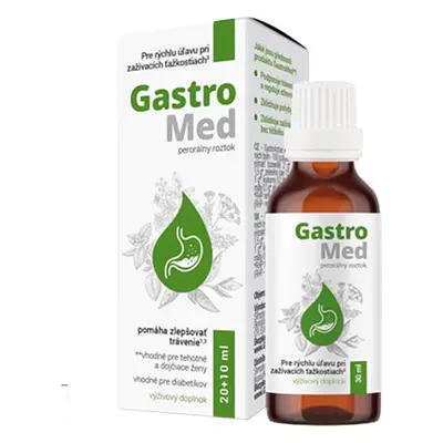 GastroMed solution orale 30 ml 30 ml, complément alimentaire