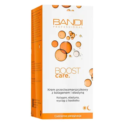 Bandi Boost Care, crème anti-rides au collagène et à l'élastine, 50 ml