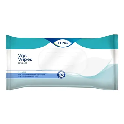 Tena Wet Wipes, lingettes humides, sans plastique, 48 pièces