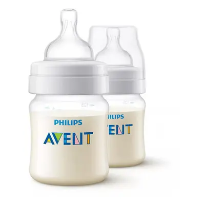 Lot de 2 Biberons Anti-colique, 0 mois+, 125 ml, Philips Avent