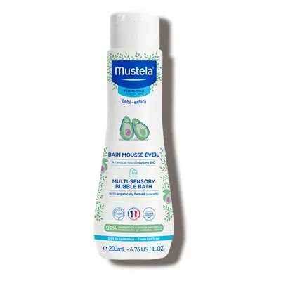 Mustela Bebe Enfant, Liquide de bain moussant pour enfants, à partir de 1 jour, 200 ml