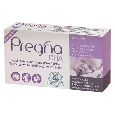 Pregna DHA, pour la femme enceinte et allaitante, 30 gélules