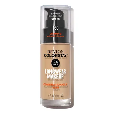 Revlon ColorStay, fond de teint pour peaux mixtes et grasses, No. 180 Sand Beige, 30 ml