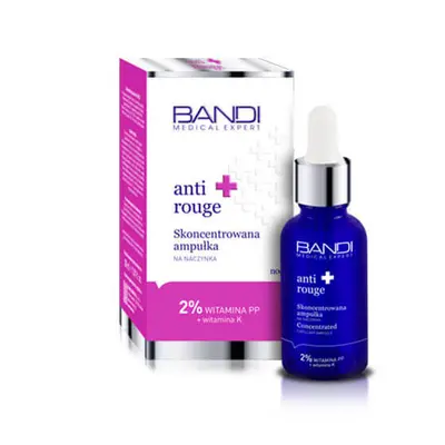 Bandi Medical Anti Rouge, ampoule concentrée pour les capillaires, 30 ml