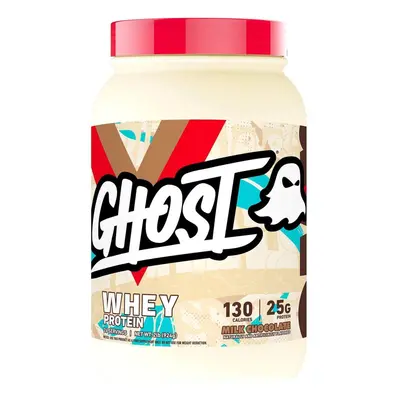 Ghost Whey Protein, protéines de lactosérum aromatisées au chocolat avec du lait, 924 g