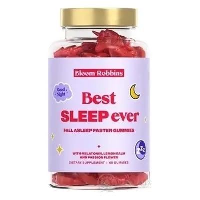 Le meilleur sommeil de tous les temps - s'endormir plus vite gummies 1×60 pcs, complément alimen