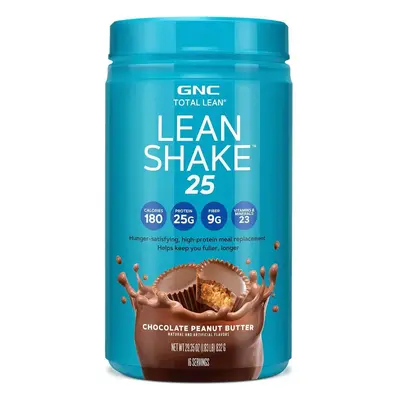 Gnc Total Lean Lean Shake 25, boisson protéinée, aromatisée au chocolat et au beurre de cacahuèt