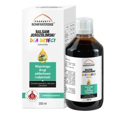 Baume de Jérusalem pour enfants de plus de 3 ans et adultes, 200 ml