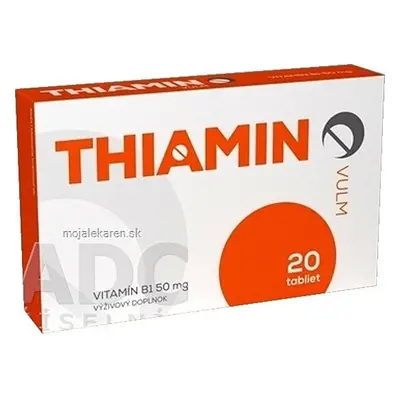 VULM THIAMIN 1×20 pcs, complément alimentaire