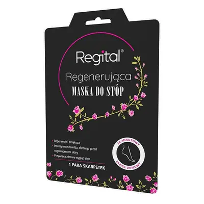 Equalan Regital, masque régénérant pour les pieds, chaussettes, 1 paire