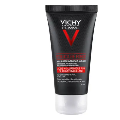 Vichy Homme Structure Force, crème visage anti-rides pour homme, 50 ml