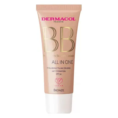 Dermacol BB crème hyaluronique SPF30 No.2 BRONZE 1×30 ml, crème SPF30