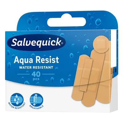 Salvequick Aqua Resist, sparadrap imperméable, 40 pièces