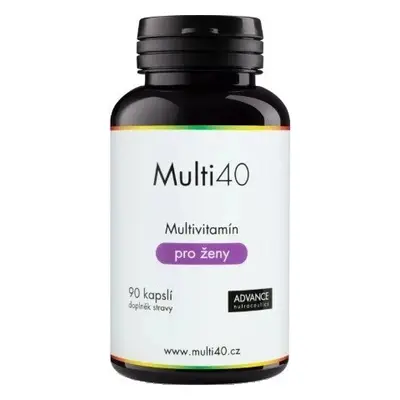 Multi40 pour femmes 90 cps - unique multivitamins 1×90 cps, complément alimentaire