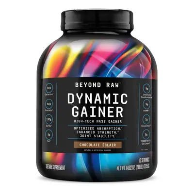 Gnc Beyond Raw Beyond Raw Dynamic Gainer High-tech Mass Gainer, Protein Gainer with Chocolate Fl