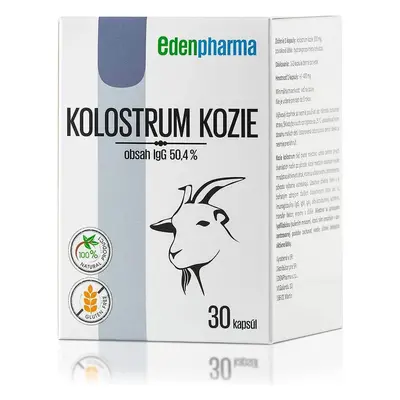 EDENPharma KOLOSTRUM GOAT 1×30 pcs, complément alimentaire