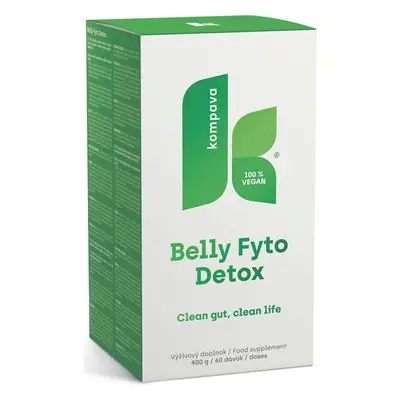 KOMPAVA BELLY BELLY FYTO DETOX 1×400 g, complément alimentaire