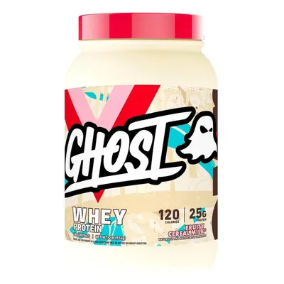 Ghost® Whey Protein, protéines de lactosérum à saveur de lait de céréales fruitées, 924 g, GNC