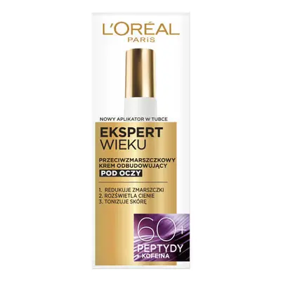 L'Oréal Expert Age 60+, crème anti-rides pour les yeux, 15 ml