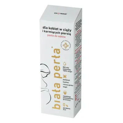 White Pearl, dentifrice pour femmes enceintes et allaitantes, 75 ml