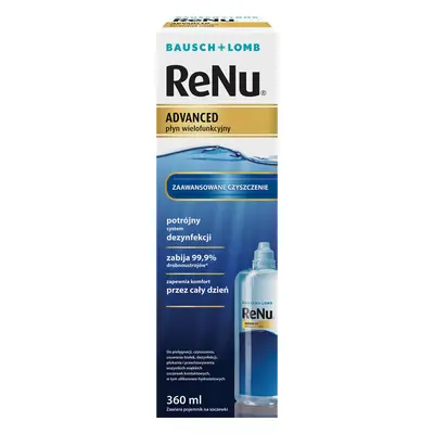 Renu Advanced, solution pour lentilles, 360 ml