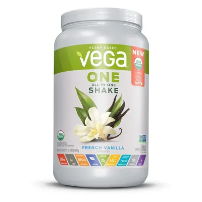 Vega One Shake nutritionnel tout-en-un, protéines végétales, arôme vanille, 689 g