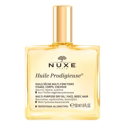 Nuxe Huile Prodigieuse, huile sèche pour le corps, le visage et les cheveux, 50 ml