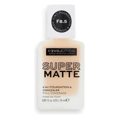 Revolution Relove, Foundation Supermatte F2, maquillage 1×24 ml, maquillage