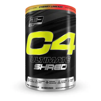 Cellucor C4 Ultimate Shred Pre-workout, Formule de définition avancée avec arôme de limonade à l