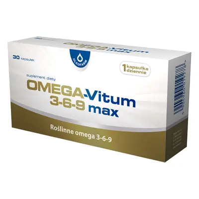 Omega-Vitum 3-6-9 Max, 30 gélules