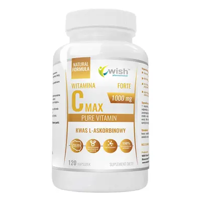 Wish Vitamin C Max Forte 1000 mg, 120 gélules