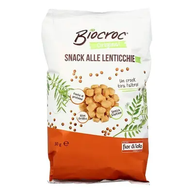 Feuilletés de lentilles bio sans gluten, 50 g, Fior Di Loto