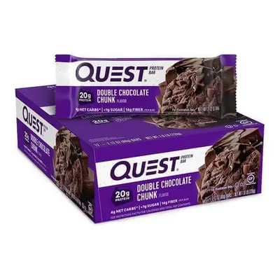 Quest Protein Bar, Barre protéinée aromatisée au chocolat, 60g