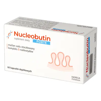 Nucleobutin Forte, 60 gélules entérales