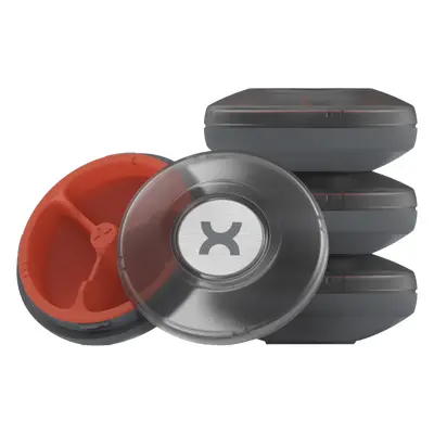 Promixx Core Pill Case Graphite, boîte de rangement magnétique pour compléments alimentaires