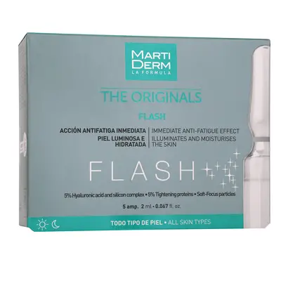 MartiDerm The Originals Flash, sérum illuminant avec effet anti-fatigue, 2 ml x 5 ampoules