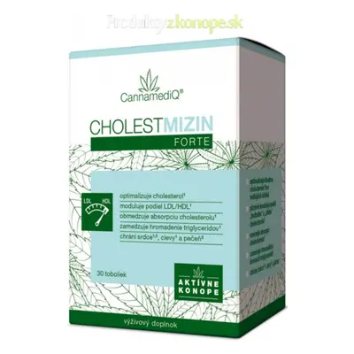 CannamediQ CHOLESTMIZIN Forte 30 tob. 1×30 tbl.