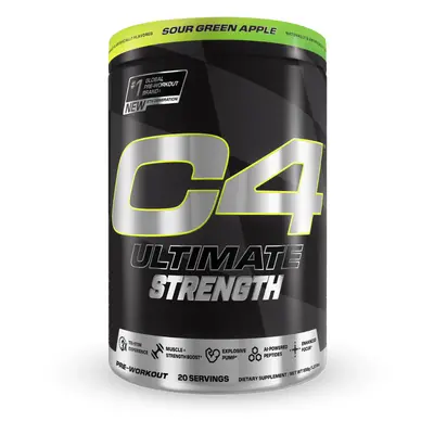 Cellucor C4 C4 Ultimate Strenght Pre-workout, Advanced Strength Formula with Sea Green Flavoured