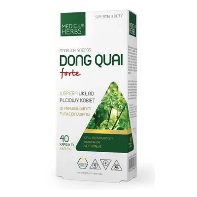 Dong Quai Forte (560mg) 40 capsules Medica Herbs